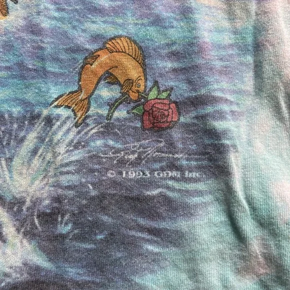 Very rare vintage 1993 Grateful Dead ship of fools shirt